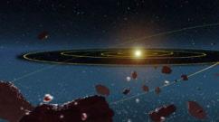 Edgeworth-Kuiper Belt እና Oort Cloud Distance ወደ Kuiper Belt Asteroids